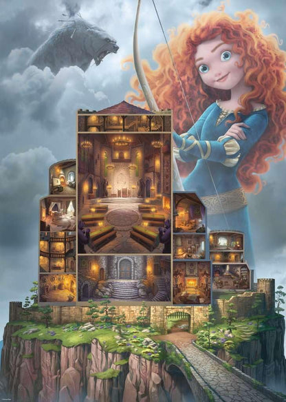 Ravensburger Puzzle 12000263 - Merida - 1000 Teile Puzzle für Erwachsene und Kinder ab 14 Jahren, Disney Puzzle, Disney Geschenke