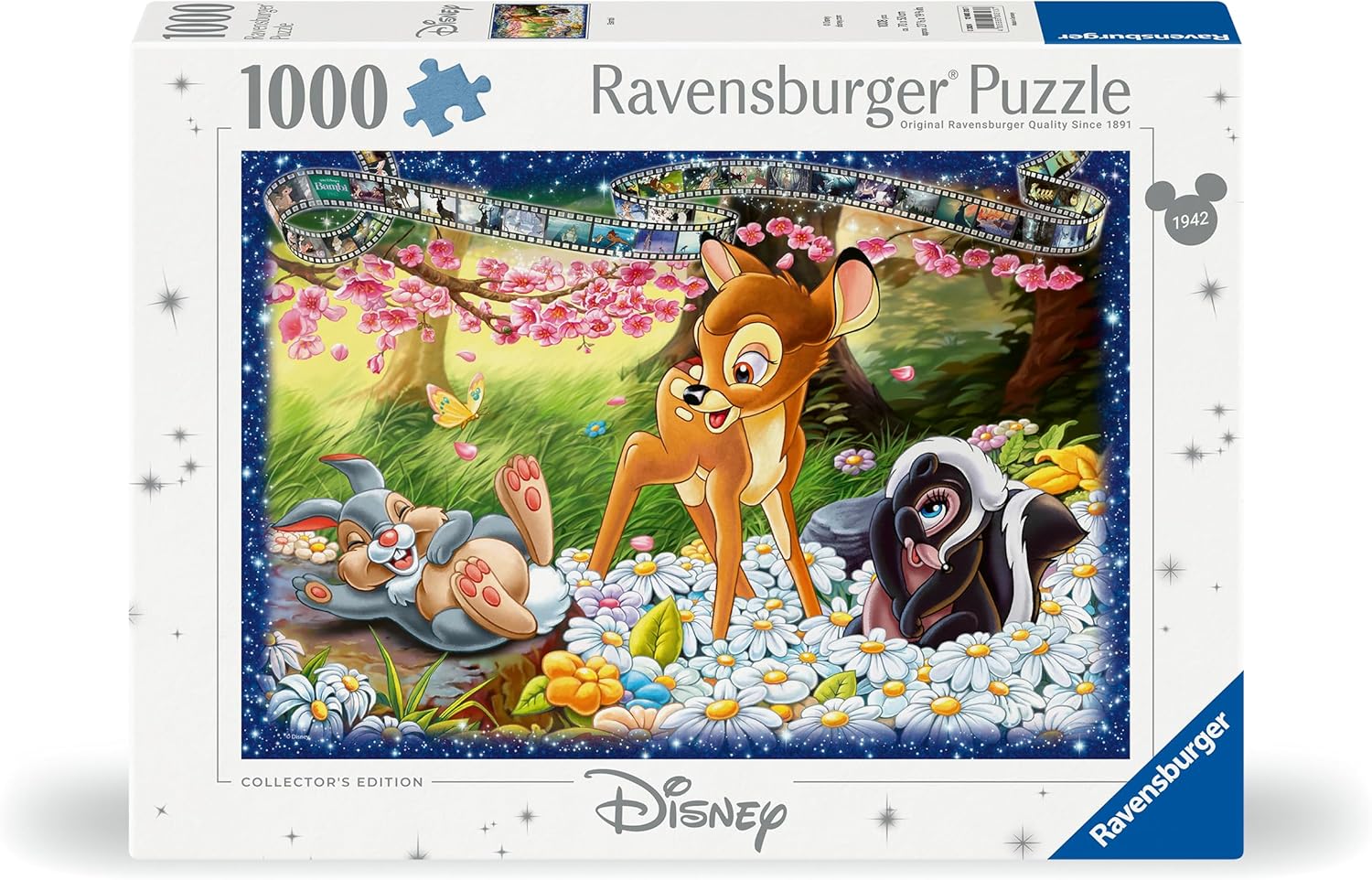 Ravensburger Puzzle 12000313 - Bambi - 1000 Teile Puzzle für Erwachsene und Kinder ab 14 Jahren, Disney Puzzle, Disney Geschenke