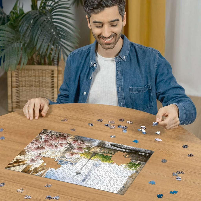 Ravensburger Puzzle 12000366 - Frühling in Paris - 500 Teile Puzzle für Erwachsene und Kinder ab 12 Jahren, Stadt-Puzzle Paris
