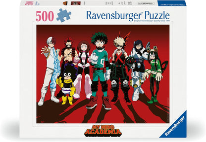 Ravensburger Puzzle 12000387 - Superhelden - 500 Teile My Hero Academia Puzzle für Erwachsene und Kinder ab 12 Jahren
