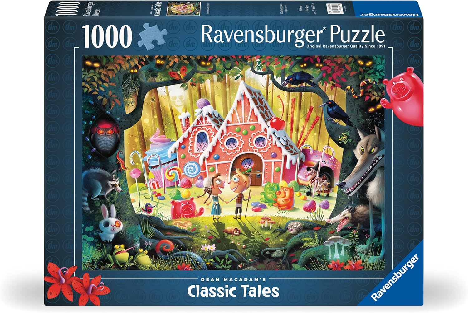 Ravensburger Puzzle 12000415 - Hänsel und Gretel - 1000 Teile Puzzle für Erwachsene und Kinder ab 14 Jahren,