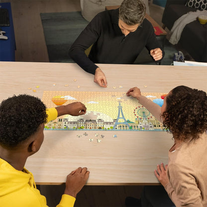 Ravensburger Puzzle 12000448 - Ein Tag in Paris - 1000 Teile Puzzle für Erwachsene und Kinder ab 14 Jahren