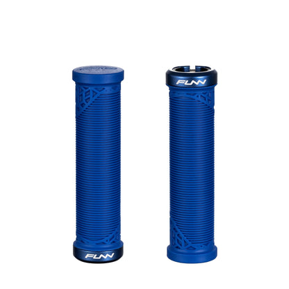 Funn Hilt JR Mountain Bike Handlebar Grips With Single Lock On Clamp, Bicycle Handlebar Locking Grips with 19 mm Inner Diameter, Short Bicycle Grips For Youth, Girls and Boys