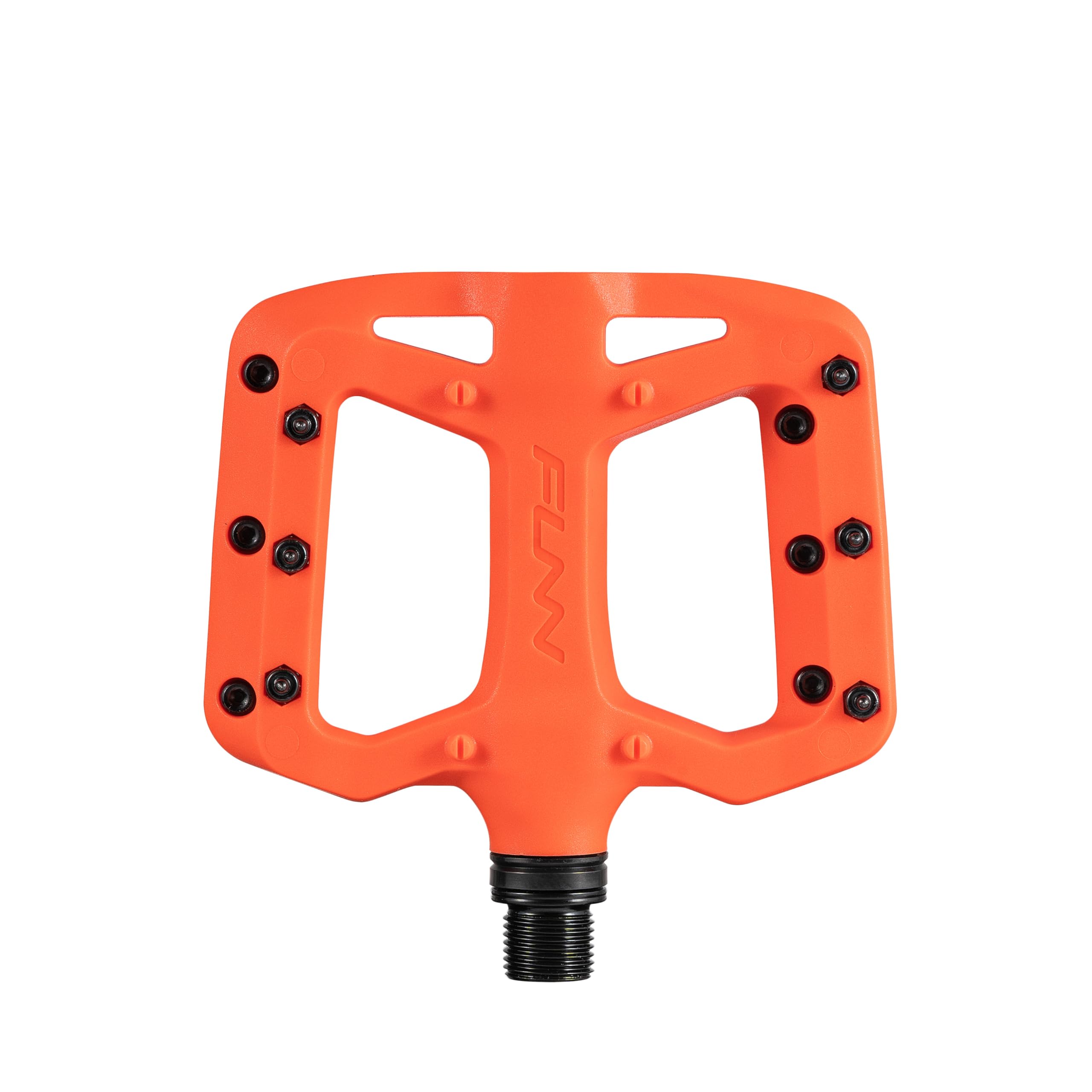 Funn Taipan S Glass Fiber Reinforced Thermoplastic Bike Pedals with 9/16-inch CrMo Axles and Shin-Friendly Pins for MTB/BMX/Urban/Gravel Riding