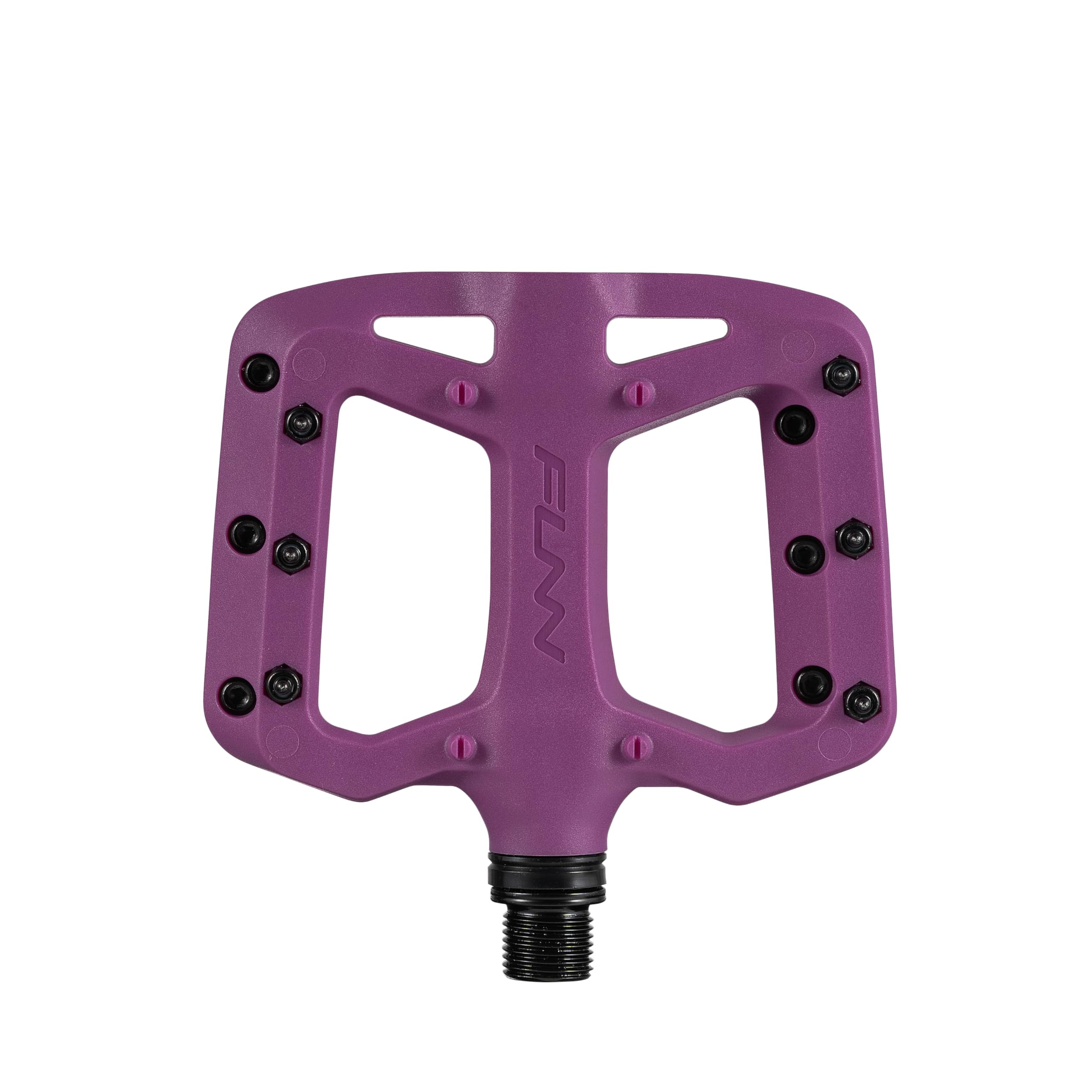 Funn Taipan S Glass Fiber Reinforced Thermoplastic Bike Pedals with 9/16-inch CrMo Axles and Shin-Friendly Pins for MTB/BMX/Urban/Gravel Riding