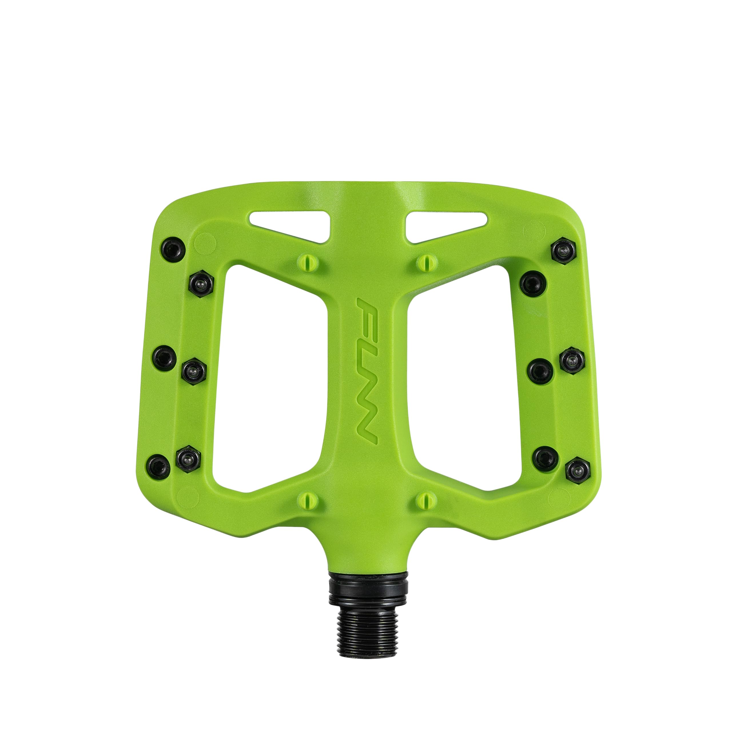 Funn Taipan S Glass Fiber Reinforced Thermoplastic Bike Pedals with 9/16-inch CrMo Axles and Shin-Friendly Pins for MTB/BMX/Urban/Gravel Riding