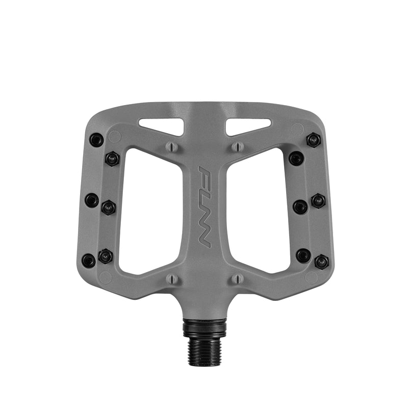 Funn Taipan S Glass Fiber Reinforced Thermoplastic Bike Pedals with 9/16-inch CrMo Axles and Shin-Friendly Pins for MTB/BMX/Urban/Gravel Riding