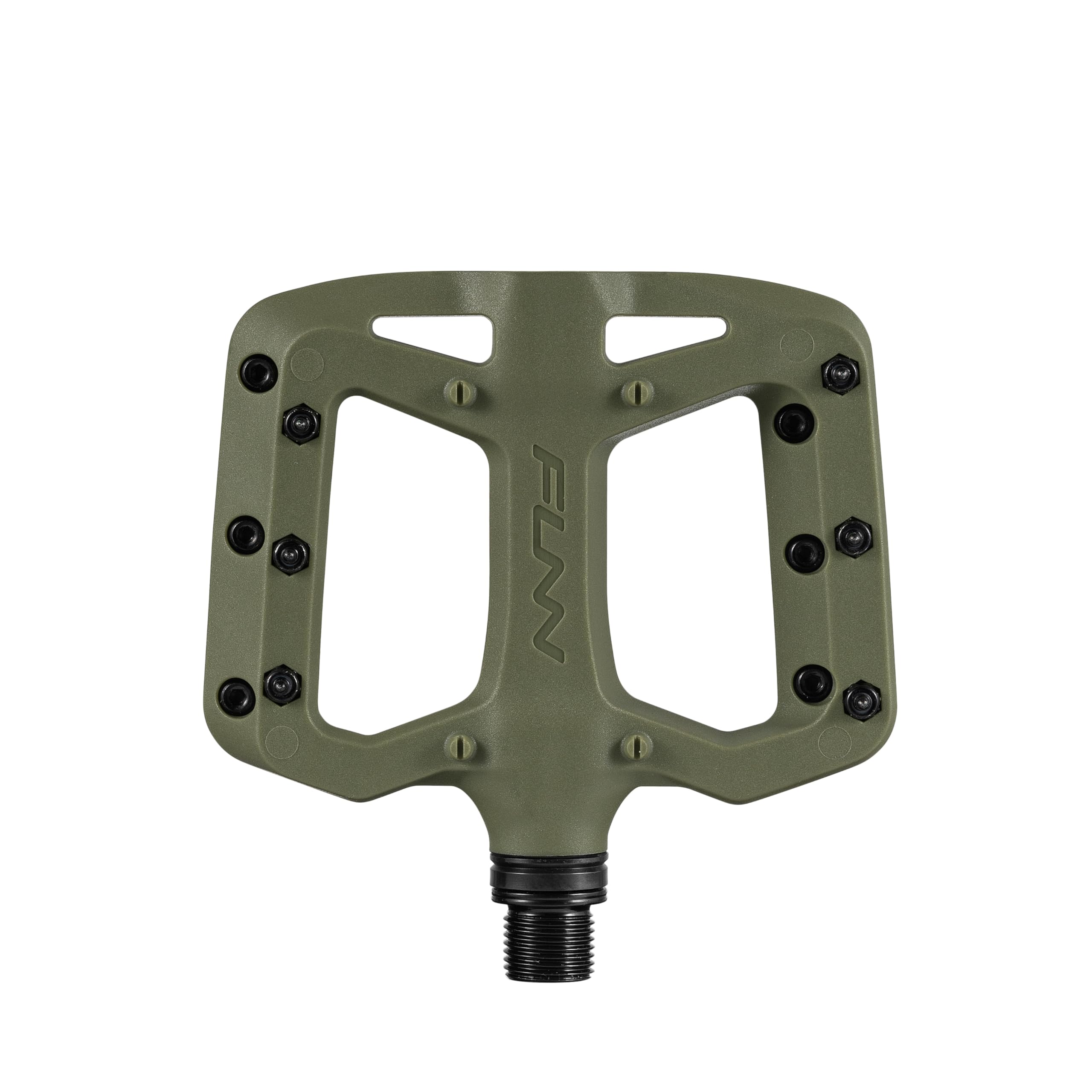 Funn Taipan S Glass Fiber Reinforced Thermoplastic Bike Pedals with 9/16-inch CrMo Axles and Shin-Friendly Pins for MTB/BMX/Urban/Gravel Riding