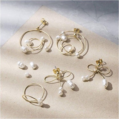 Mini Craft Kit Jewellery, Gold-Plated, 1 Pack, Mulricolour