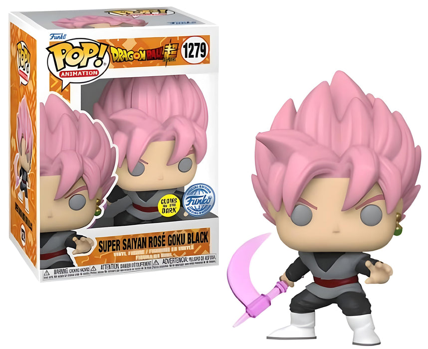 Dragon Ball Super 1279 - Super Saiyan Rose Goku Black Glow in The Dark Special Edition