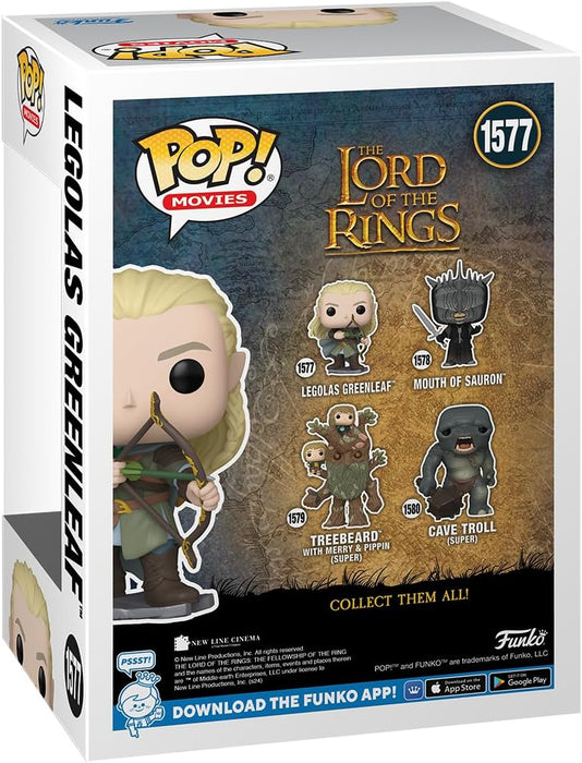 Funko Pop! Movies: Lord Of the Rings - Legolas - Collectable Vinyl Figure - Gift Idea - Official Merchandise - Toys for Kids & Adults - Movies Fans - Model Figure for Collectors and Display