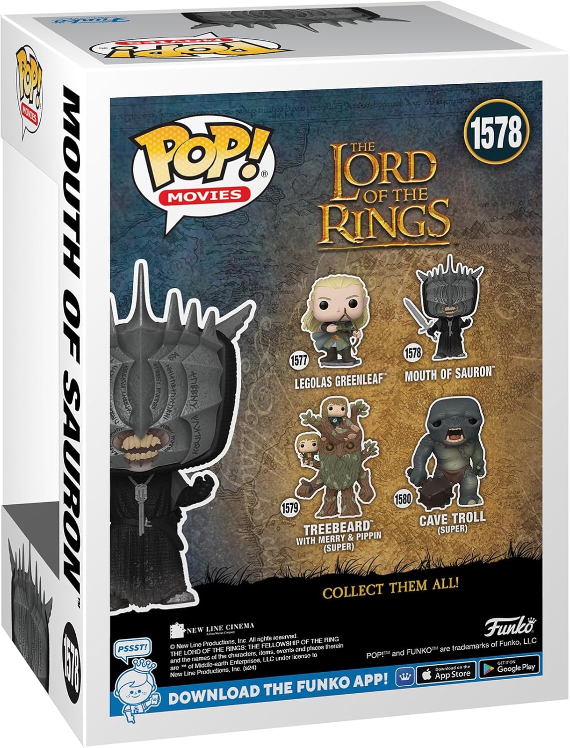 Funko Pop! Movies: Lord Of the Rings - Mouth Of Sauron - Collectable Vinyl Figure - Gift Idea - Official Merchandise - Toys for Kids & Adults - Movies Fans - Model Figure for Collectors