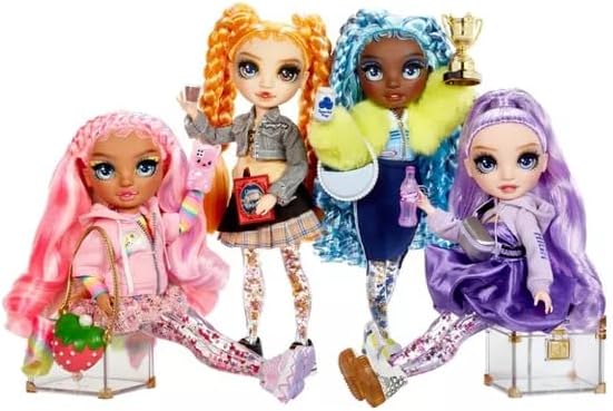 Rainbow High Sparkle & Shine Fashion Dolls- Rosetta (Pink)