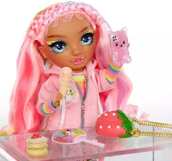 Rainbow High Sparkle & Shine Fashion Dolls- Rosetta (Pink)