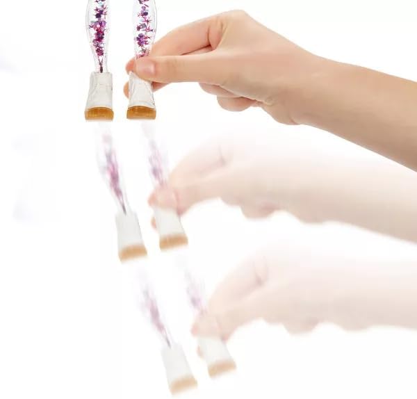 Rainbow High Sparkle and Shine - Viola (Morado) - Muñeca de Moda de 28 cm con Destellos Líquidos en Las Piernas, Agítalas para Verlas Brillar, Ideal para Niños y Niñas de 4 a 12 Años