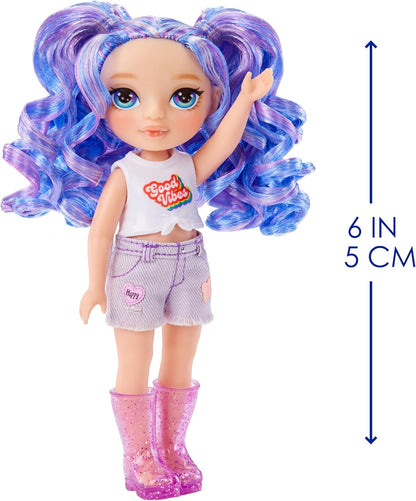 Rainbow High Littles - Poupée 15cm + animal de compagnie - Violet - Des 4ans