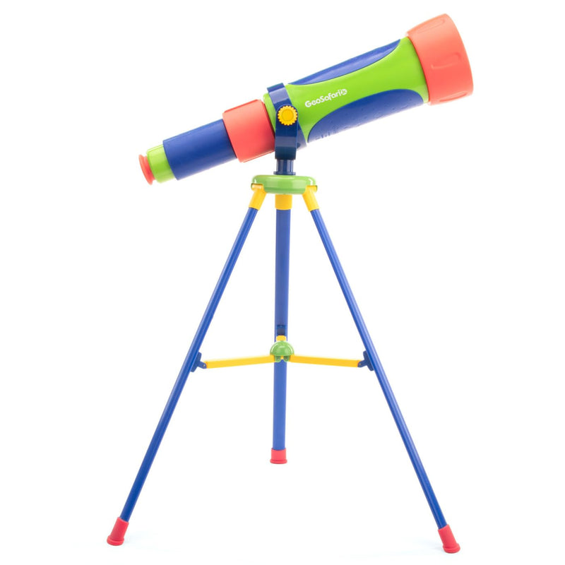Learning Resources EI-5131 GeoSafari Jr. My First, STEM, Toy Telescope for Astronomy, Boys & Girls Ages 4, Multi