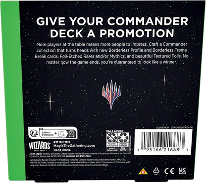 Magic: The Gathering Commander Masters Collector Booster Box, 4 Packs (60 Cards)