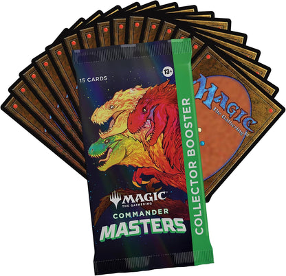 Magic: The Gathering Commander Masters Collector Booster Box, 4 Packs (60 Cards)