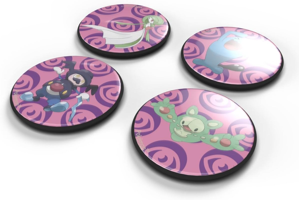 Ultra Pro - Gallery Series Trick Room Alcove 4-Click Deck Box for Pokémon, High-Capacity Secure Stylish Customizable Magnetic Closure Pokémon Deck Box