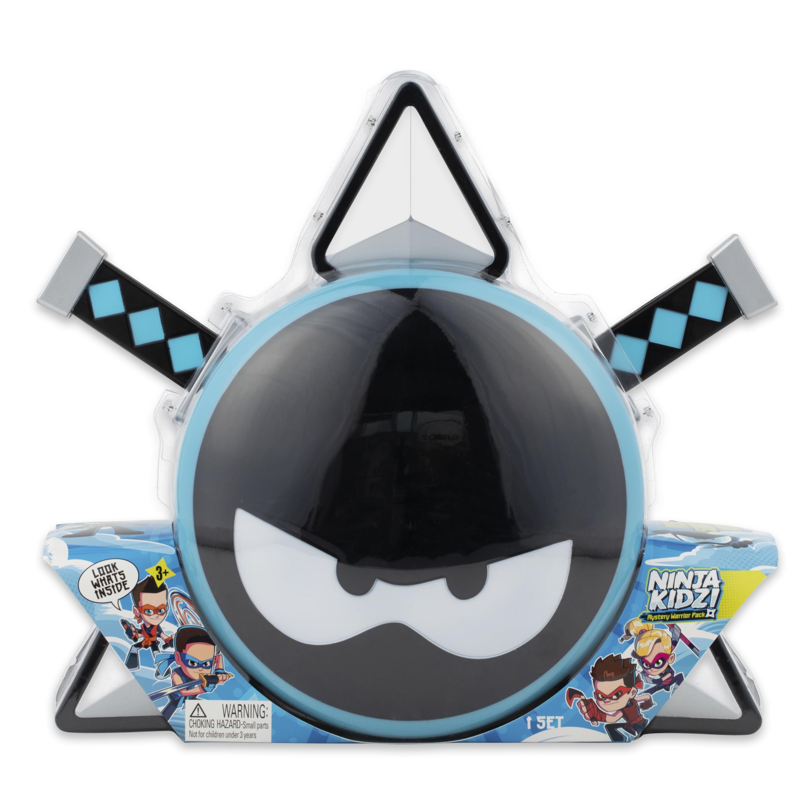 Ninja Kidz 4531 Mystery Warrior Pack with 18 Exciting Toys to Discover Inside, Officially Licensed Merch, Multicolour