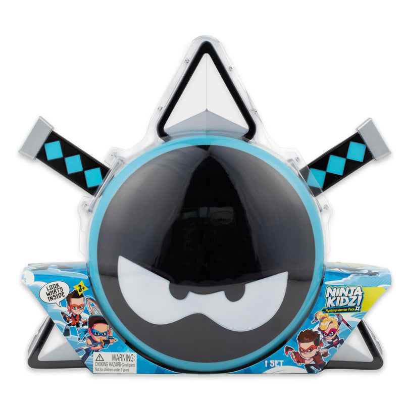 Ninja Kidz 4531 Mystery Warrior Pack with 18 Exciting Toys to Discover Inside, Officially Licensed Merch, Multicolour