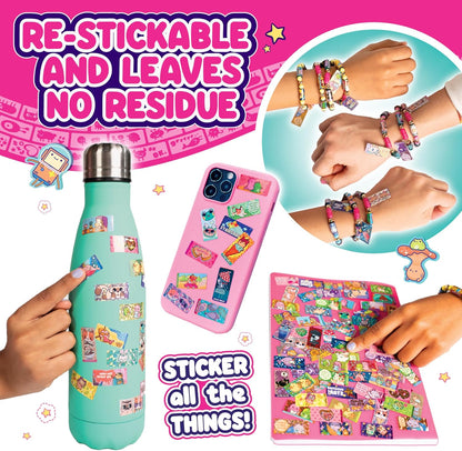 Sticki Rolls - Joyería adhesiva para compartir - Kit de libro Sticki