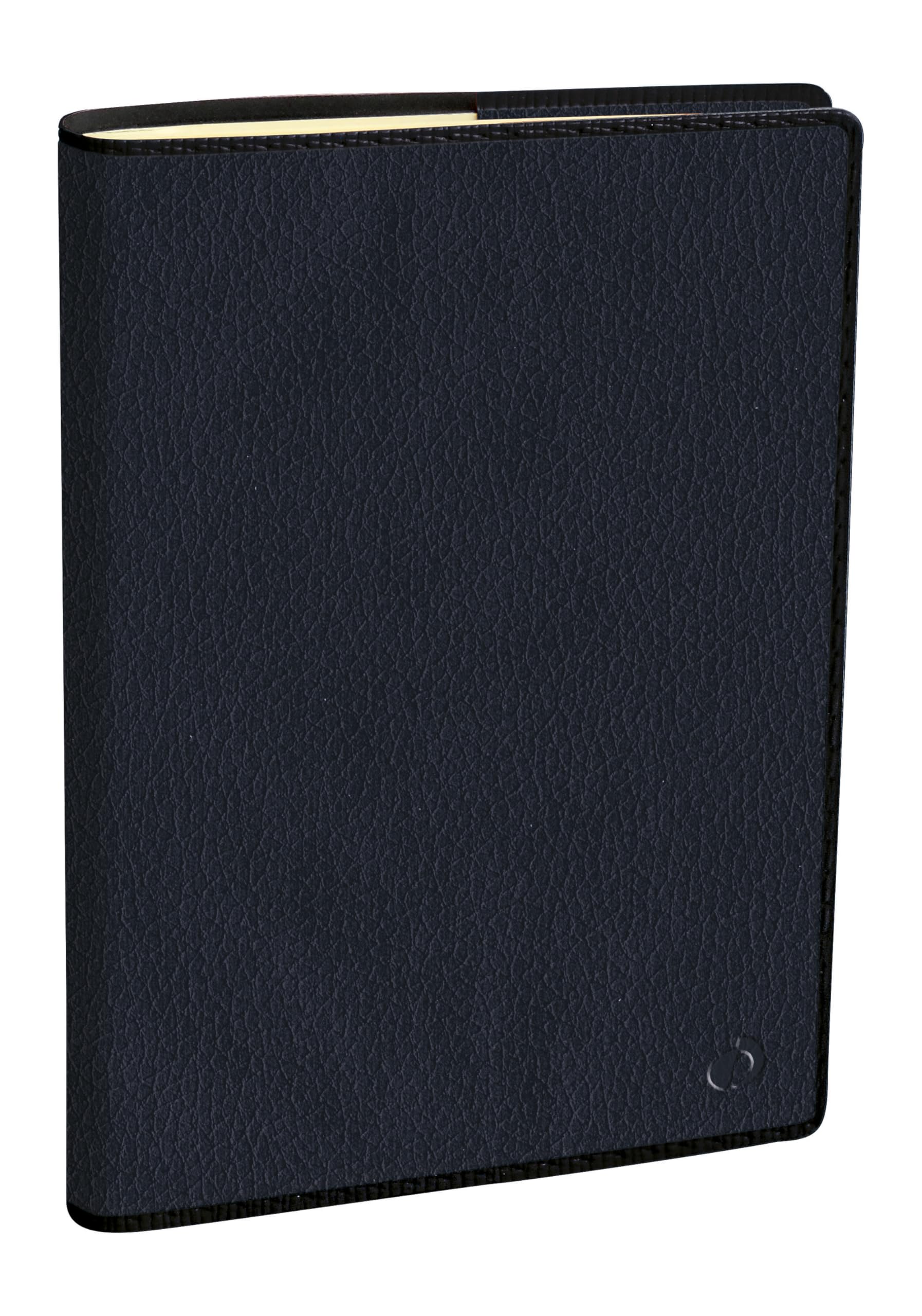 Quo Vadis 003692Q Agenda RIGIRO Lingua italiana Anno 2025 Colore Blu Formato 9x12,5 cm Settimanale 13 Mesi Dicembre-Dicembre Carta Bianca Rubrica Amovibile Copertina Amovibile in Pelle Marlow