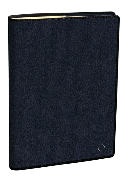 Quo Vadis 003692Q Agenda RIGIRO Lingua italiana Anno 2025 Colore Blu Formato 9x12,5 cm Settimanale 13 Mesi Dicembre-Dicembre Carta Bianca Rubrica Amovibile Copertina Amovibile in Pelle Marlow