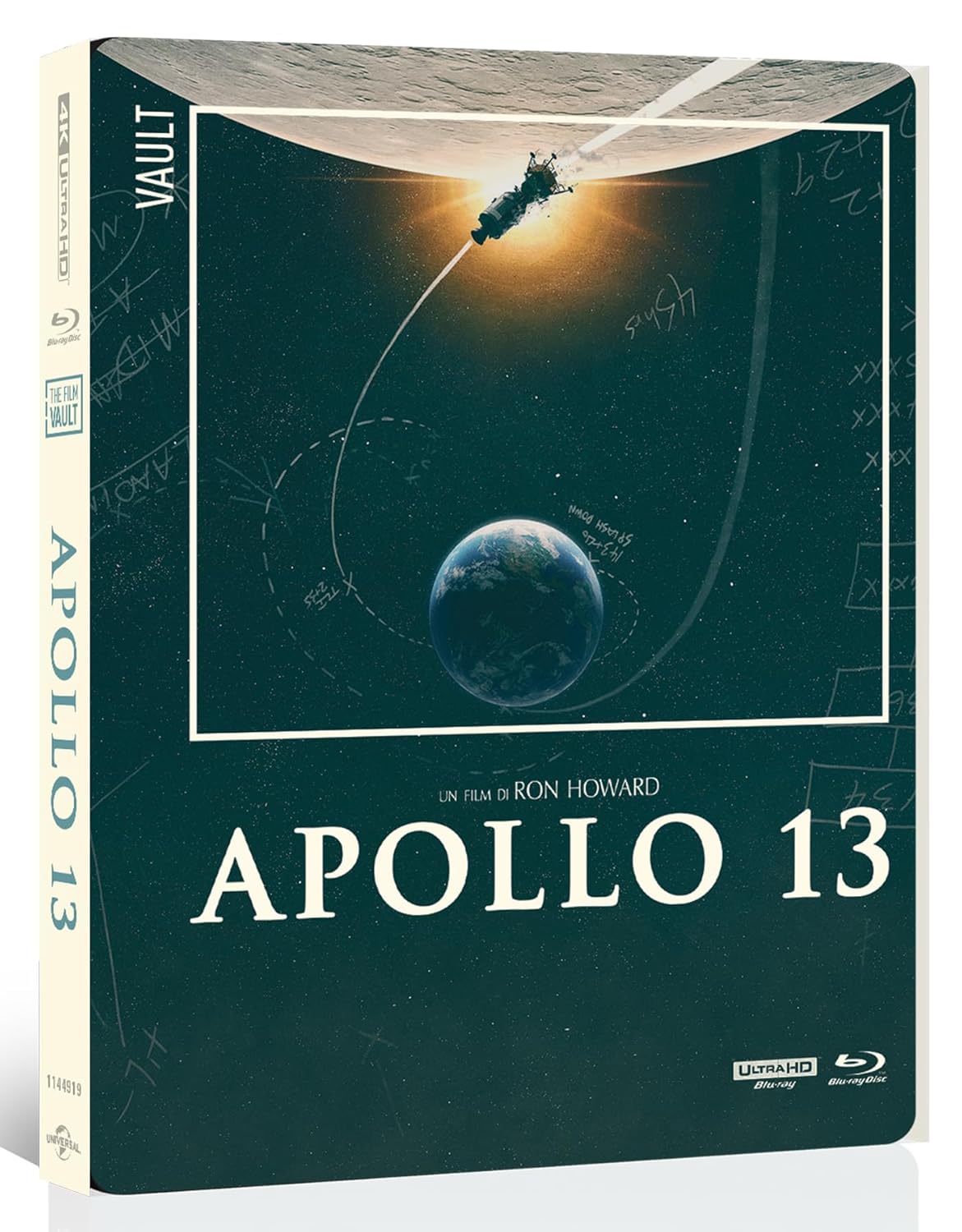 Apollo 13 Limited Edition The Film Vault 4K Steelbook - Italian Import