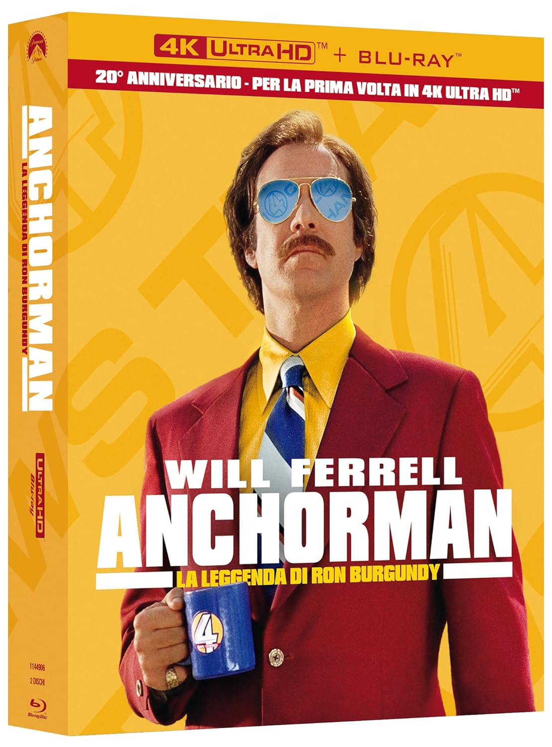 Anchorman - La leggenda Di Ron Burgundy (Collector's 4K UHD + Blu-ray