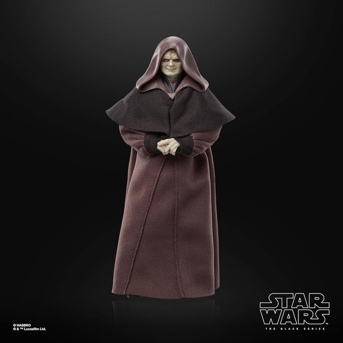Star Wars The Black Series Darth Sidious, Star Wars: Revenge of the Sith Collectible 6 Inch Action Figure