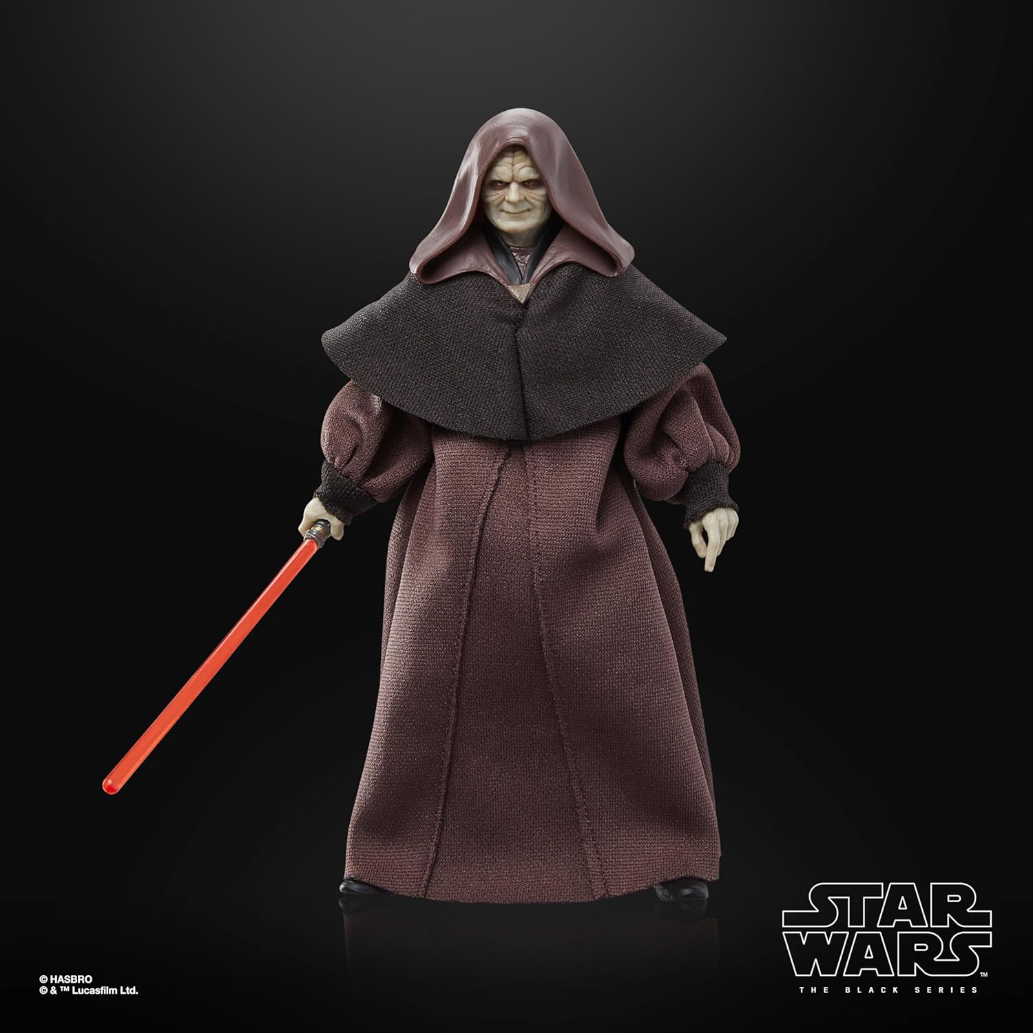 Star Wars The Black Series Darth Sidious, Star Wars: Revenge of the Sith Collectible 6 Inch Action Figure
