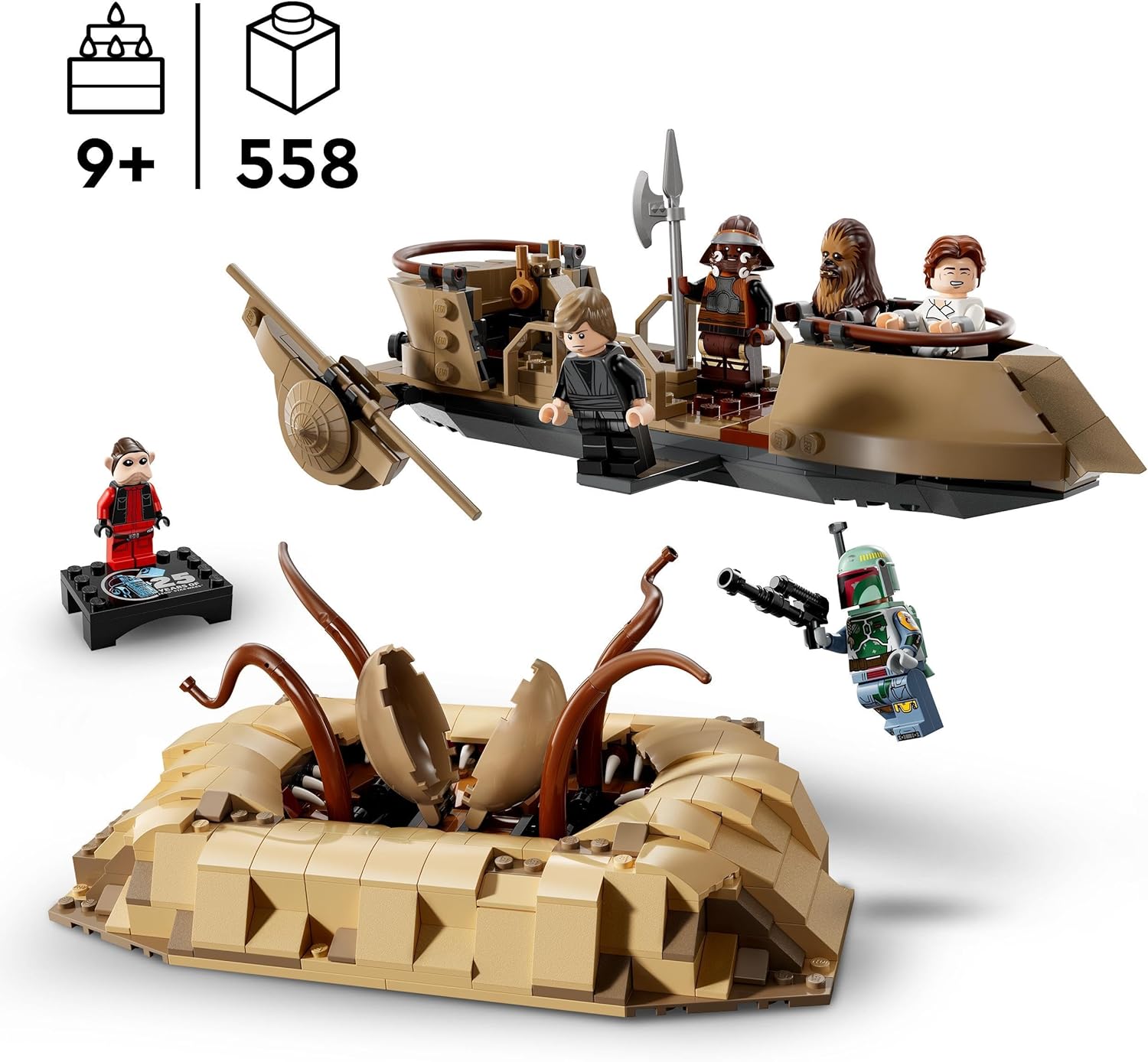 Legor Star WarsT: Desert Skiff & Sarlacc Pit (75396)
