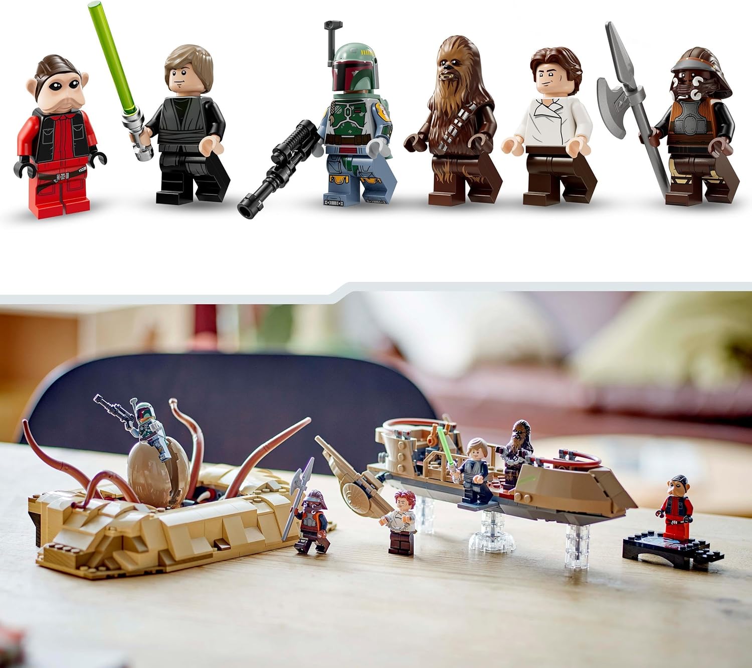 Legor Star WarsT: Desert Skiff & Sarlacc Pit (75396)