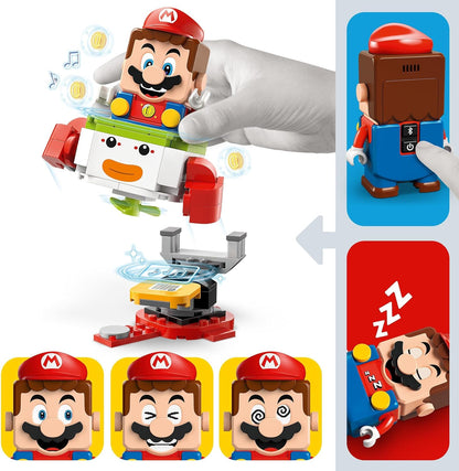 LEGO Super Mario Adventures with Interactive Mario, Bowser Jr.’s Clown Car Vehicle Set, with Yoshi Toy, Nintendo Gift for 6 Plus Year Old Boys, Girls and Gamers 71439