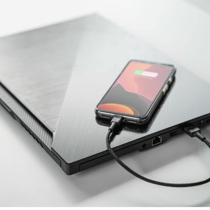 GC PowerStream | 30cm Lightning Cavo Nylon Cavetto Cable di Ricarica per Apple iPhone 13 12 11 SE Pro/Max | iPhone X XR XS Max | iPhone 8 7 Plus | iPhone 6 6S 5 5C 5S Plus | iPad Air/Pro/Mini | iPod