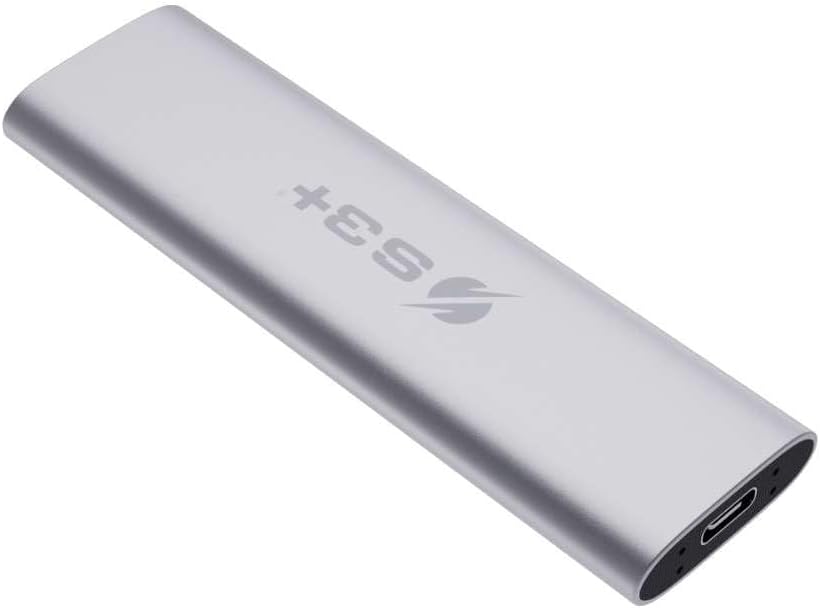 S3+ Zenith PRO SSD Esterno 2 TB Portatile | Memoria Esterna per PC PS4 XBOX MAC e Linux | SSD Disco allo Stato Solido Esterno Ultra Veloce con USB-C 3.2 Gen. 2 | OTG | Scocca Anti-shock in Alluminio