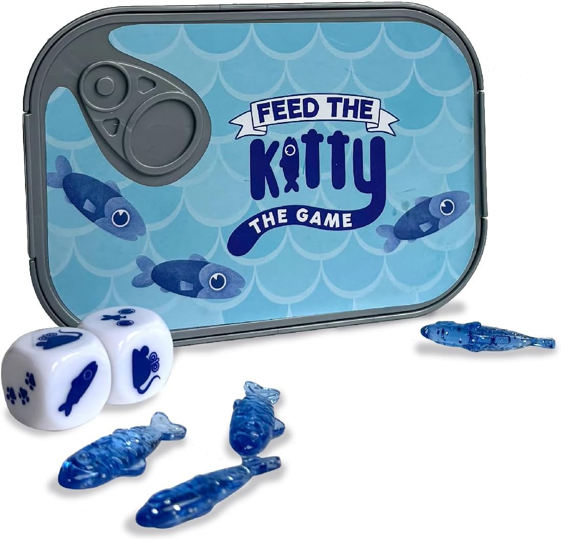 Gamewright - Feed The Kitty - A Delicious Game of Mice and Dice - 2-5 Players - Ages 4 and Up