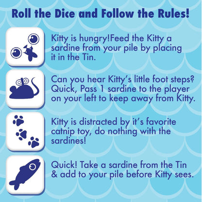 Gamewright - Feed The Kitty - A Delicious Game of Mice and Dice - 2-5 Players - Ages 4 and Up