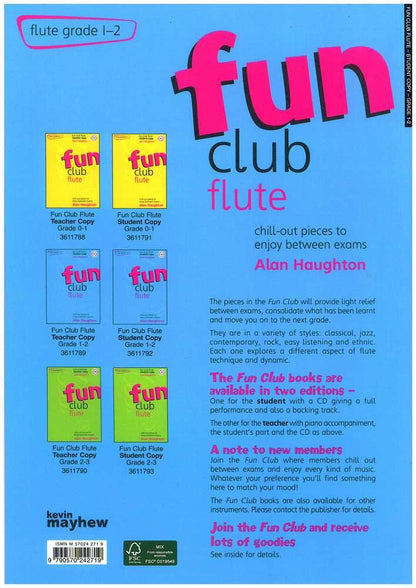 Fun Club Flute, Grade 1-2 (Book & CD