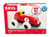 Brio - Macchina da Corsa con Blocchi Magnetici in Legno, Giochi Educativi, Giocattolo, Idea Regalo per Bambino e Bambina 12+ Mesi