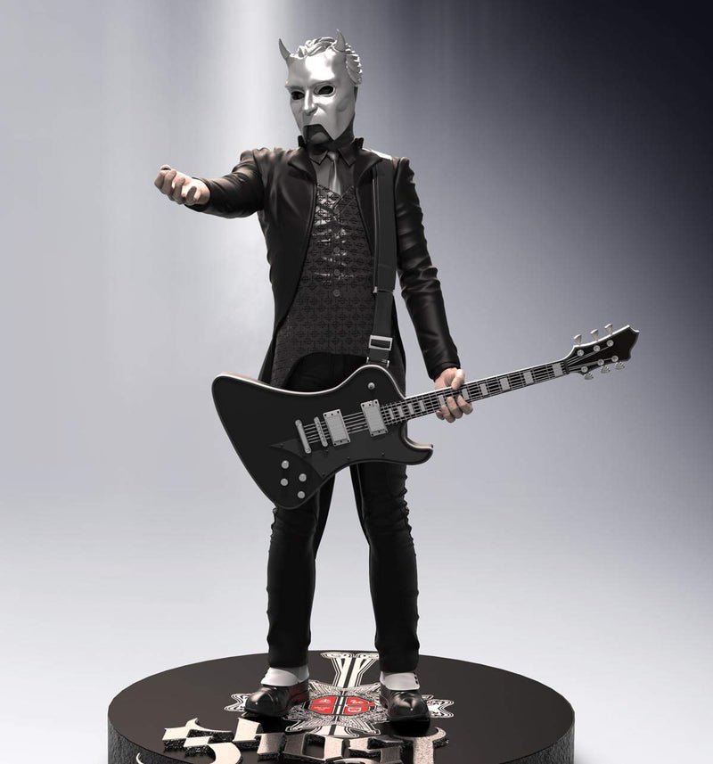 Knucklebonz - Ghost - Nameless Ghoul (Black Guitar) Iconz Statue