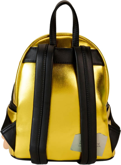 Loungefly Coraline Laika Doll Mini Rucksack zum 15. Jahrestag, Mehrfarbig/Meereswellen (Ocean Tides