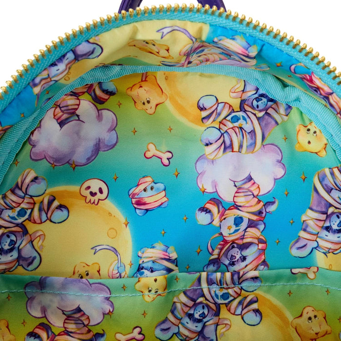 Loungefly Care Bears Universal Monsters Bedtime Bear Mummy Mini Backpack, Multi, Mini
