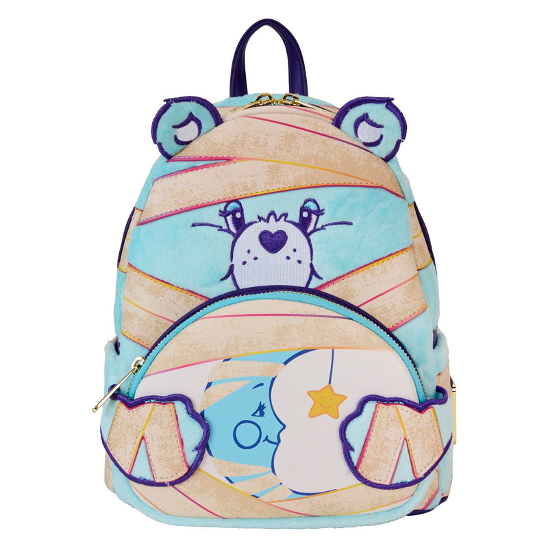 Loungefly Care Bears Universal Monsters Bedtime Bear Mummy Mini Backpack, Multi, Mini