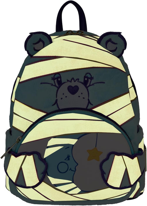 Loungefly Care Bears Universal Monsters Bedtime Bear Mummy Mini Backpack, Multi, Mini