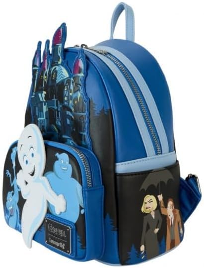 Loungefly Casper the Friendly Ghost Glow Mini Backpack, Multi, Mini