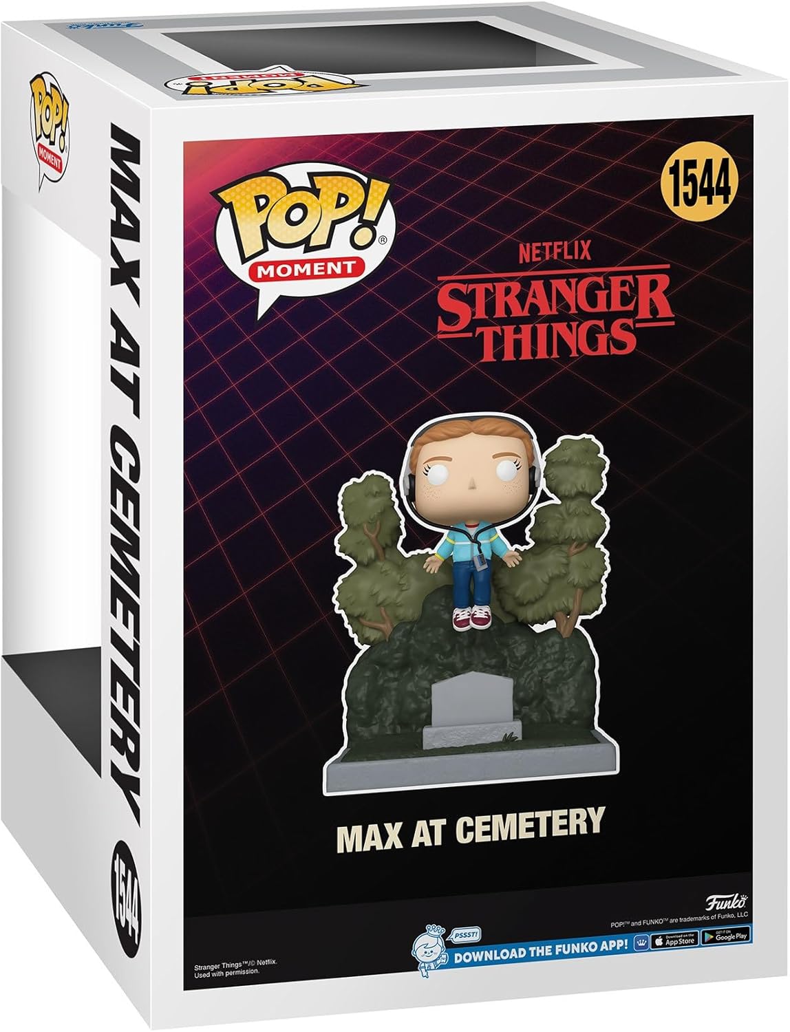 Funko Pop! Moments: Stranger Things - Max Mayfield At Cemetery - Collectable Vinyl Figure - Gift Idea - Official Merchandise - Toys for Kids & Adults - TV Fans - Model Figure for Collectors