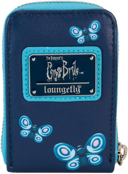 Loungefly Corpse Bride Scraps Accordion Zip Around Wallet, Multicolor, Accordion Wallet